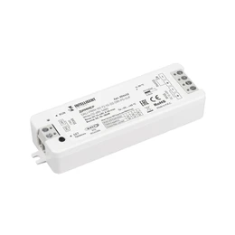 Фото #1 товара INTELLIGENT ARLIGHT Диммер DALI-PWM-101-72-1G-D2-DRI-PS-SUF White (12-48V, 1x8A) (IARL, IP20 Пластик, 5 лет)