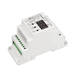 Фото #1 товара INTELLIGENT ARLIGHT Диммер DALI-TRIAC-601-82-D2-DRI-PS-DIN White (230V, 1x1.5A) (IARL, IP20 Пластик, 5 лет)