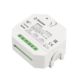 Фото #1 товара INTELLIGENT ARLIGHT Диммер DALI-TRIAC-601-72-D2-DRI-PS-DIN White (230V, 1x1.5A) (IARL, IP20 Пластик, 5 лет)