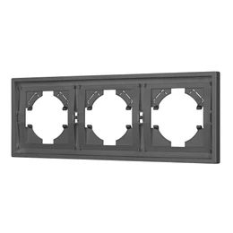 Фото #1 товара Рамка пластиковая FRM-TENDO-SFPL-3-GR (Arlight, Матовый песочный)