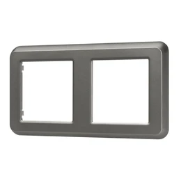 Фото #1 товара Рамка пластиковая FRM-VERSA-PL-2-GR (Arlight, -)