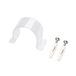 Фото #1 товара Держатель MOONLIGHT-D30-CLIP-TN CLEAR (Arlight, Пластик)