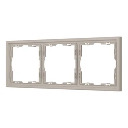 Фото #1 товара Рамка пластиковая FRM-NOBE-SFPL-3-CA (Arlight, Кашемир)