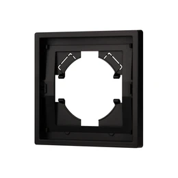 Фото #1 товара Рамка пластиковая FRM-TENDO-PL-1-BK (Arlight, Черный)