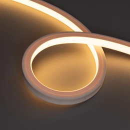 Фото #1 товара Светодиодная лента герметичная NOVA-TOP-PU-A120-16x15mm 24V Warm2700 (10 W/m, IP68, 1m, wire x1) (Arlight, Полиуретан)