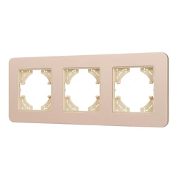 Фото #1 товара Рамка алюминиевая FRM-AKIRY-SFAL-3-GD (Arlight, -)