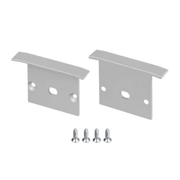 Фото #1 товара Заглушка LINIA25-F с отверстием (Arlight, Алюминий)