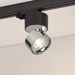 Фото #1 товара Светильник SP-PLURIO-TRACK-4TR-R77-9W Day4000 (BK-CHR, 36 deg, 230V) (Arlight, IP20 Металл, 3 года)