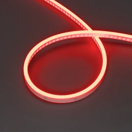 Фото #1 товара Светодиодная лента герметичная WAVE-SIDE-PU-H120-06x12mm 24V RGB (8 W/m, IP68, 1m, wire x1) (Arlight, Вывод прямой, 3 года)