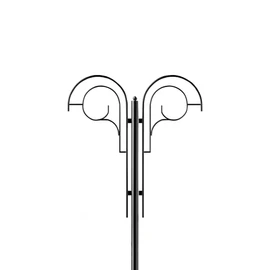 Фото #1 товара Кронштейн OXOR-SB2-2 BLACK  (Arlight, Сталь)