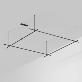 Фото #1 товара Основание ART-APRIORI-QUADRAT-ROD-800-3000x3000 (BK) (Arlight, IP20 Металл, 3 года)