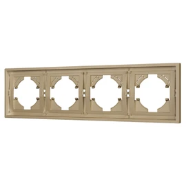 Фото #1 товара Рамка пластиковая FRM-TENDO-SFPL-4-GD (Arlight, Матовый песочный)