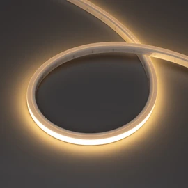 Фото #1 товара Светодиодная лента герметичная NOVA-TOP-PU-A120-16x15mm 24V Warm3000 (10 W/m, IP68, 5m, wire x2) (Arlight, Полиуретан)