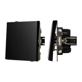 Фото #1 товара Механизм звонкового выключателя SWT-TENDO-MKR1-PL-BK (230V, 10A) (Arlight, Черный)