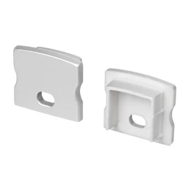 Фото #1 товара Заглушка LINE-1715 SILVER с отверстием (Arlight, Пластик)