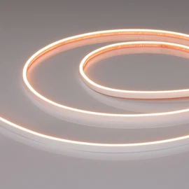 Фото #1 товара Светодиодная лента герметичная VELA-M240-2.5x6mm 24V Warm3000 (5 W/m, IP65, 5m) (Arlight, узкая)