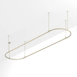 Фото #1 товара Основание ART-APRIORI-OVAL-ROD-800-4000x1000 (OG) (Arlight, IP20 Металл, 3 года)