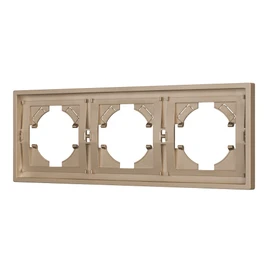 Фото #1 товара Рамка пластиковая FRM-TENDO-PL-3-GD (Arlight, Песочный)