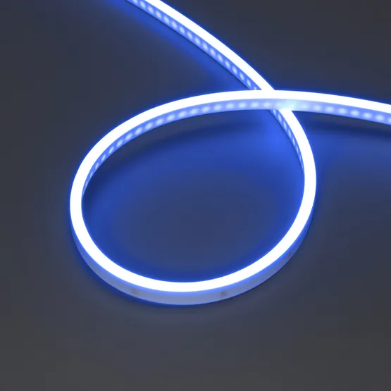 Фото #3 товара Светодиодная лента герметичная WAVE-SIDE-PU-H120-06x12mm 24V RGB (8 W/m, IP68, 5m, wire x2) (Arlight, Вывод прямой, 3 года)