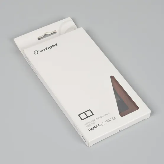 Фото #4 товара Рамка из натурального дерева FRM-XSILO-WD-2-NL (Arlight, -)