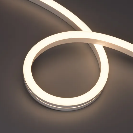 Фото #1 товара Светодиодная лента герметичная HALO-SIDE-A160-15x25mm 24V Warm3000 (10 W/m, IP67, 5m, wire x1) (Arlight, Вывод прямой, 3 года)