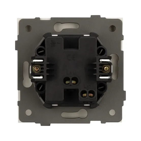 Фото #2 товара Механизм выключателя одноклавишный непроходной SWT-TENDO-MK01-PL-WH (230V, 10A) (Arlight, Белый)