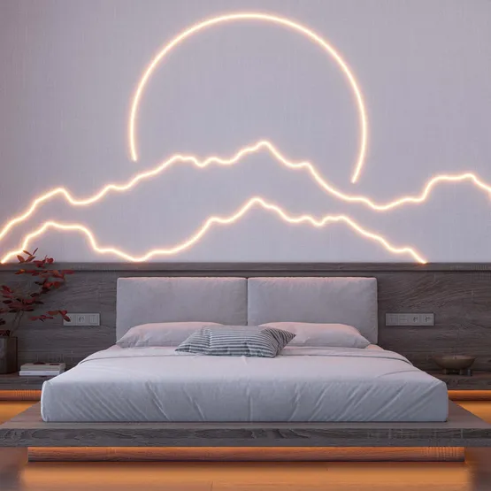 Фото #5 товара Светодиодная лента герметичная LUNA-X960-D8mm 24V Day5000 (8 W/m, IP65, 360deg, 5m) (Arlight, -)