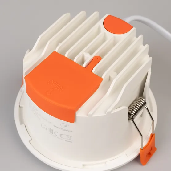 Фото #7 товара Светильник MS-ALORA-BUILT-R106-9W Day4000-MIX (WH, 60 deg, TRIAC) (Arlight, IP54 Пластик, 3 года)