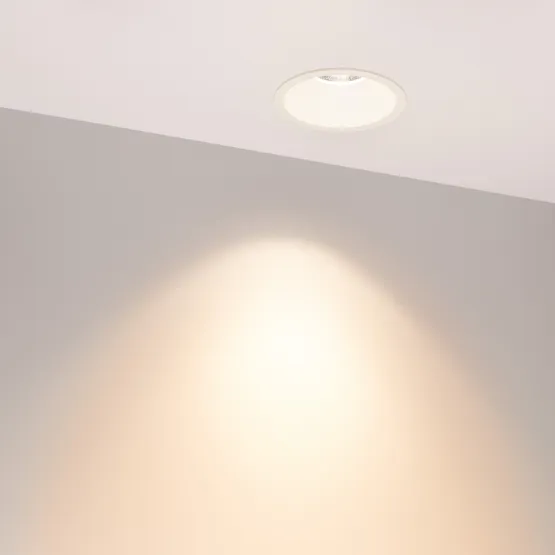 Фото #3 товара Светильник MS-HARBOR-R106-15W Warm3000 (WH, 50 deg, 230V) (Arlight, IP20 Металл, 5 лет)