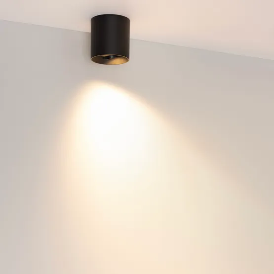 Фото #3 товара Светильник SP-ACENTO-R95-10W Warm3000 (BK, 20-45 deg, 230V) (Arlight, IP20 Металл, 5 лет)