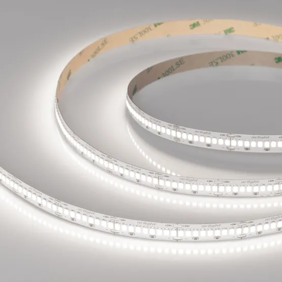 Фото #1 товара Светодиодная лента ULTRA-A288-10mm 24V Day5000 (17 W/m, IP20, 5m) (Arlight, высок.эфф.200 лм/Вт)