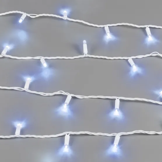Фото #3 товара Светодиодная гирлянда ARD-STRING-CLASSIC-10000-CLEAR-100LED-FLASH BLUE (230V, 7W) (Ardecoled, IP65)
