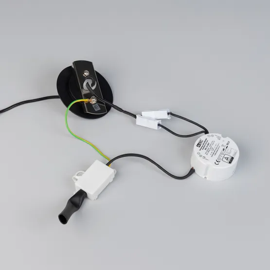 Фото #4 товара Светильник SP-KOTARO-R450-12W Warm2700 (BK-GR, 36 deg, 230V, TRIAC) (Arlight, IP20)