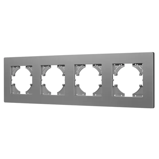 Фото #1 товара Рамка пластиковая FRM-PERIO-PL-4-GR (Arlight, -)