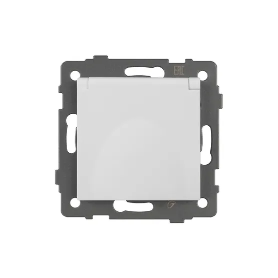 Фото #3 товара Механизм розетки влагозащищённый SCT-MCP-PL-WH-V (250V, 16A) (Arlight, -)