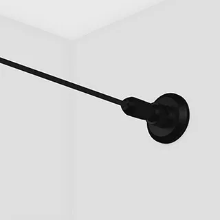 Фото товара Лента-трос STINGRAY-R2-RT-A120 24V BLACK Day4000 (9.6 W/m, IP20, 5m) (Arlight, Сталь+Алюминий)