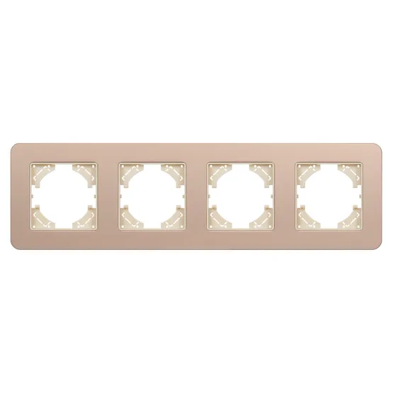 Фото #2 товара Рамка алюминиевая FRM-AKIRY-SFAL-4-GD (Arlight, -)