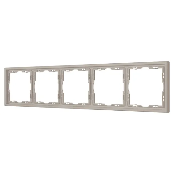 Фото #1 товара Рамка пластиковая FRM-NOBE-SFPL-5-CA (Arlight, Кашемир)