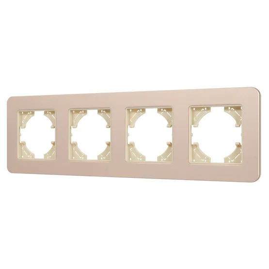 Фото #1 товара Рамка алюминиевая FRM-AKIRY-SFAL-4-GD (Arlight, -)