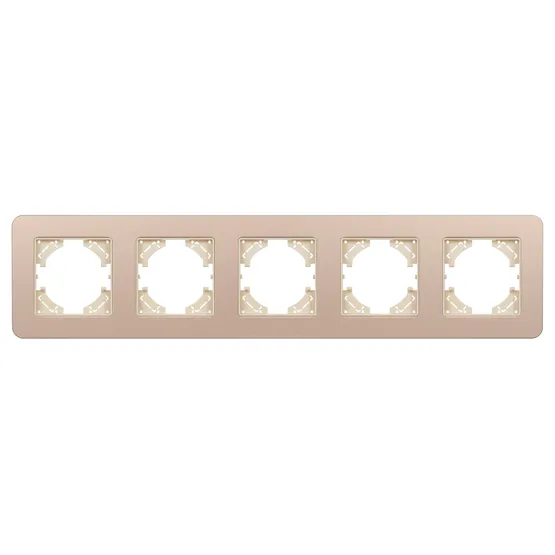 Фото #2 товара Рамка алюминиевая FRM-AKIRY-SFAL-5-GD (Arlight, -)