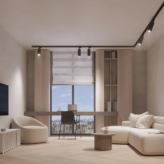 Фото #12 товара Светильник LGD-GELIOS-TUNE-4TR-R80-20W Day4000-MIX (WH, 20-60 deg) (Arlight, DALI, 3 года)