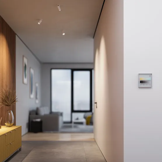 Фото #2 товара INTELLIGENT ARLIGHT Сенсорная панель SMART-DALI-301-11-1G-4SC-DIM-IN Black (BUS/24V, Touch, 2.4G) (IARL, IP20 Пластик, 5 лет)