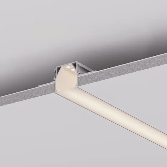 Фото #5 товара Профиль LINIA32-FANTOM-MID-2000 ANOD (Arlight, Алюминий)