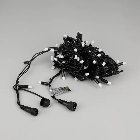 Фото #3 товара Светодиодная гирлянда ARD-STRING-PRO-10000-BLACK-100LED-MILK-LIVE RGB-DMX (24V, 10W) (Ardecoled, IP65)