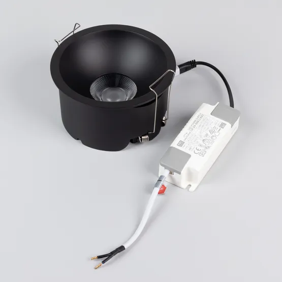 Фото #5 товара Светильник MS-HARBOR-R123-20W Day4000 (BK, 36 deg, 230V) (Arlight, IP20 Металл, 5 лет)