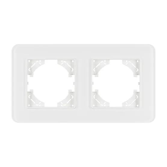 Фото #2 товара Рамка стеклянная FRM-OMALI-SFGS-2-WH (Arlight, -)