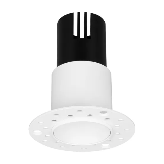 Фото #1 товара Светильник MS-INVISIO-TRIMLESS-R55-15W Warm3000 (WH-WH, 36 deg, 230V) (Arlight, IP54 Металл, 5 лет)