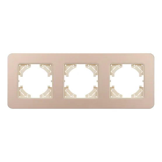 Фото #3 товара Рамка алюминиевая FRM-AKIRY-SFAL-3-GD (Arlight, -)