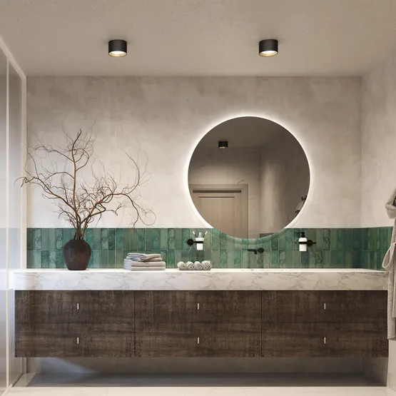 Фото #6 товара Светильник SP-BISCOTTO-R120-12W Warm3300-MIX (WH, 80 deg, 230V) (Arlight, IP54 Металл, 5 лет)