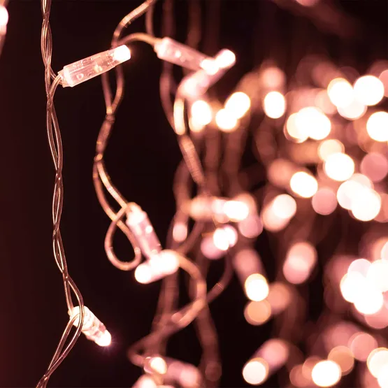 Фото #3 товара Светодиодная гирлянда ARD-EDGE-CLASSIC-2400x600-CLEAR-88LED-STD Rose Gold (230V, 6W) (Ardecoled, IP65)